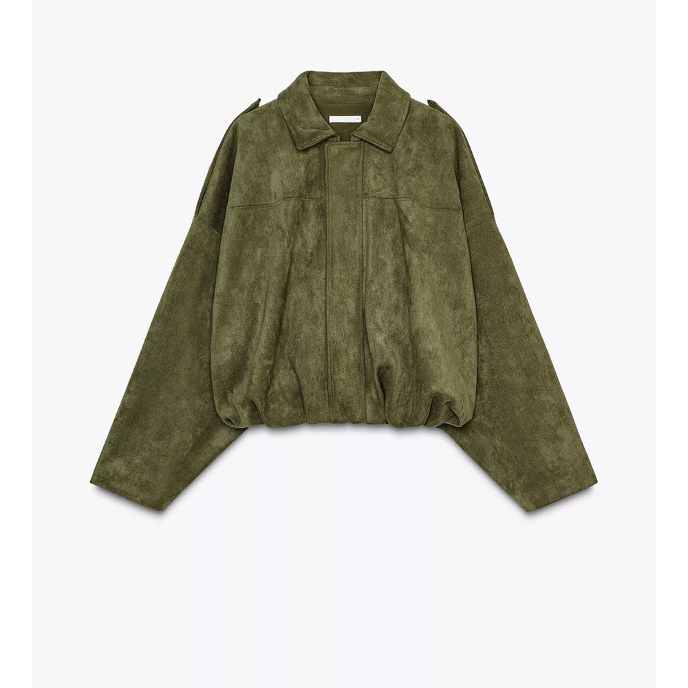 ZARA Olive Green Women's Jacket